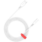 Дата кабель USB 2.0 AM to Type-C 1.2m AC18SC 18W White Canyon (CNS-AC18SC12W)