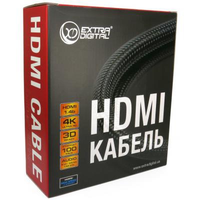 Кабель мультимедийный HDMI to HDMI 20.0m Extradigital (KD00AS1517)