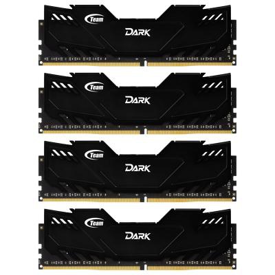 Модуль памяти DDR4 32GB (4x8GB) 2800 MHz Dark Series Team (TDKED432G2800HC16AQC01)