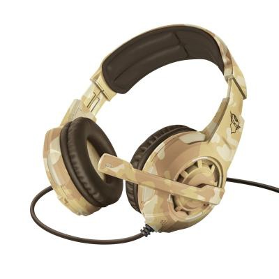 Наушники Trust GXT 310D Radius Gaming Headset Desert camo (22208)