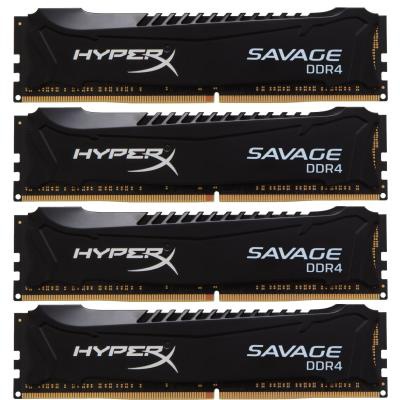Модуль памяти для компьютера DDR4 32GB (4x8GB) 2666 MHz HyperX Savage Kingston (HX426C13SBK4/32)