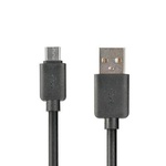 Дата кабель USB 2.0 AM to Type-C Light Speed Black Optima (63486)