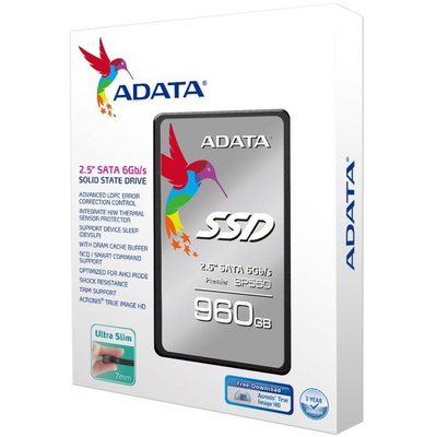 Накопитель SSD 2.5' 960GB ADATA (ASP550SS3-960GM-C)