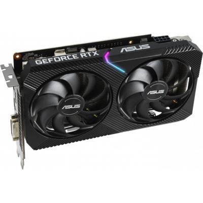 Видеокарта ASUS GeForce RTX2060 6144Mb DUAL OC MINI (DUAL-RTX2060-O6G-MINI)