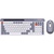 Комплект Maxxter KMS-WCM-03G-UA Wireless Gray/White (KMS-WCM-03G-UA)