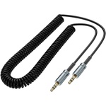 Кабель мультимедійний 3.5mm M to 3.5mm M 3.0m Black HOCO (6942007631235)