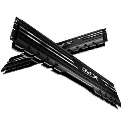 Модуль памяти для компьютера DDR4 32GB (2x16GB) 2666 MHz XPG GD10-HS Black ADATA (AX4U2666316G16-DBG)