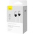 Дата кабель USB-C to Lightning 1.0m CoolPlay Fast Charging 20W white Baseus (CAKW000002)