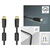 Кабель мультимедійний HDMI to HDMI 10.0m 4K Ethernet Gold Black Hama (00205009)