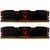 Модуль памяти для компьютера DDR4 16GB (2x8GB) 3200 MHz Iridium X Black GOODRAM (IR-X3200D464L16S/16G)