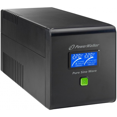 Источник бесперебойного питания PowerWalker VI 1000 PSW Shuko (10120082)