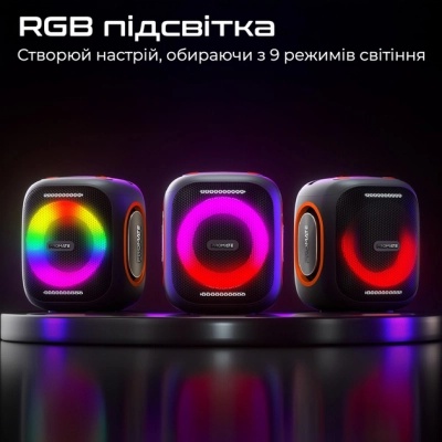 Акустична система Promate Strike-40 40W Black (strike-40)
