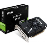 Видеокарта MSI GeForce GTX1050 Ti 4096Mb AERO ITX OC (GTX 1050 TI AERO ITX 4G OCV1)