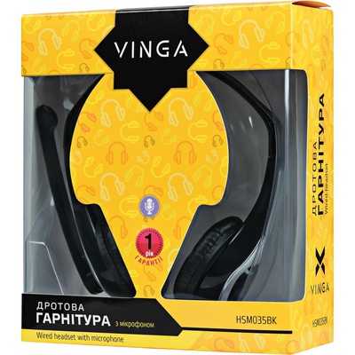 Наушники Vinga HSM035 Black (HSM035BK)