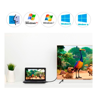 Кабель мультимедійний miniDisplayPort M to DisplayPort M 1.5m MD105 black UGREEN (10477)