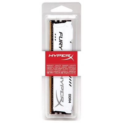 Модуль памяти для компьютера DDR4 8GB 2133 MHz HyperX FURY White Kingston (HX421C14FW2/8)