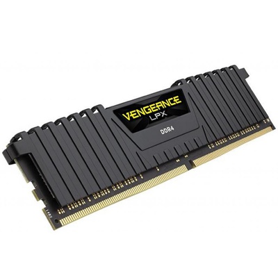 Модуль памяти для компьютера DDR4 16GB 2666 MHz Vengeance LPX Black CORSAIR (CMK16GX4M1A2666C16)