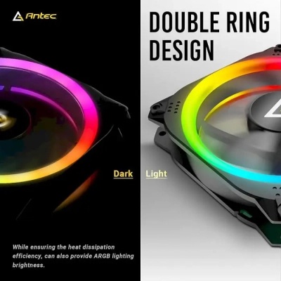 Кулер для корпуса Antec PRIZM 120 ARGB 5+C (0-761345-77512-0)