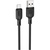 Дата кабель USB 2.0 AM to USB-C 1.0m 60W silicone black BOROFONE (6941991115455)