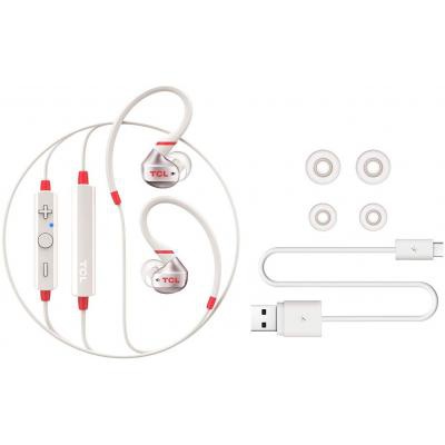 Наушники TCL ACTV100BT Bluetooth Crimson White (ACTV100BTWT-EU)
