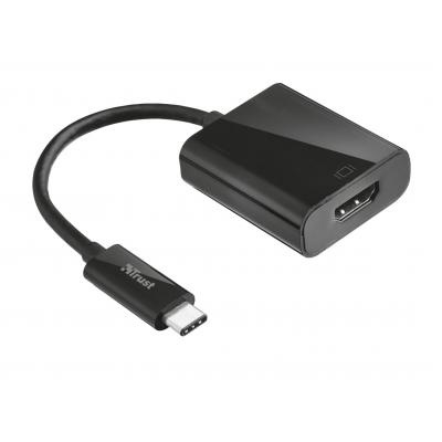 Переходник USB-C to HDMI BLACK Trust (21011_TRUST)