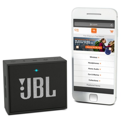 Акустическая система JBL GO Black (JBLGOBLK)