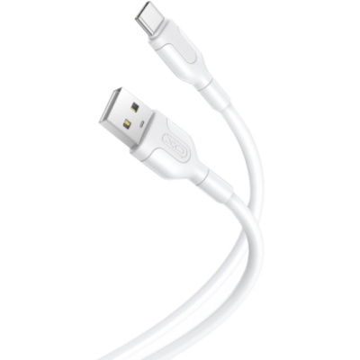 Дата кабель USB 2.0 AM to Type-C 1.0m NB212 2.1A White XO (XO-NB212c-WH)