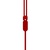 Наушники HF RM-515 Red (mic + button call answering) Remax (42264)