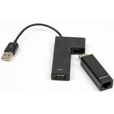 Переходник USB2.0 to Ethernet 100Mb Viewcon (VE 450 B (Black))