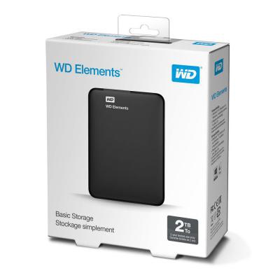 Зовнішній жорсткий диск WD 2.5' 2TB (WDBU6Y0020BBK-WESN)