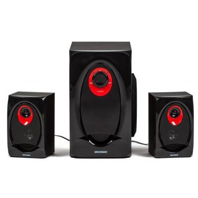 Акустическая система Greenwave SA-2010BT Black-red (R0015181)