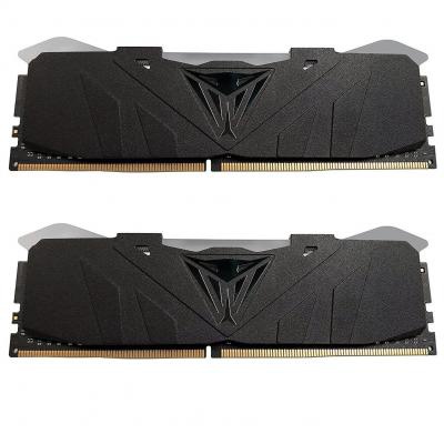 Модуль памяти для компьютера DDR4 16GB (2x8GB) 3200 MHz Viper RGB Black Patriot (PVR416G320C6K)