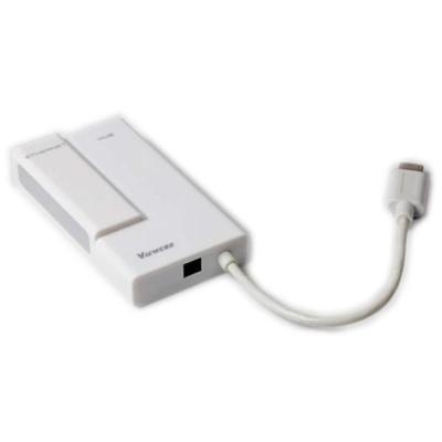 Переходник Type-C to Ethernet&USB Viewcon (VC 450 W (White))