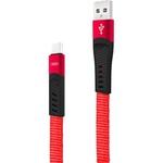 Дата кабель USB 2.0 AM to Micro 5P 1.2m 2.1A spring red XO (NB127-M-RD)