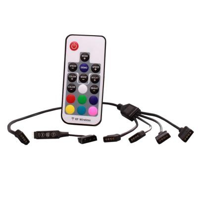 Кулер для корпуса Xilence LED + RGB Set Controller + M/B sync (XF061)