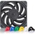 Кулер для корпуса Noctua NF-A12x25 PWM CHROMAX. BLACK. SWAP