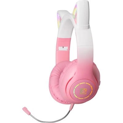Навушники Defender FreeMotion B505 Bluetooth LED Pink (63505)