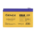 Батарея к ИБП Gemix GBM 12В 7 Ач (GBM1207)