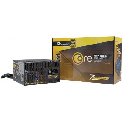 Блок питания Seasonic 550W CORE GM-550 GOLD (SSR-550LM)