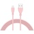 Дата кабель USB 2.0 AM to Lightning 1.0m Kitty T-L817 Pink T-PHOX (T-L817 Pink)