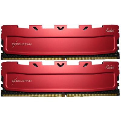 Модуль памяти для компьютера DDR4 8GB (2x4GB) 3000 MHz Red Kudos eXceleram (EKRED4083016AD)