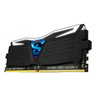 Модуль памяти для компьютера DDR4 16GB (2x8GB) 2400 MHz Super Luce Black GEIL (GLW416GB2400C16DC)