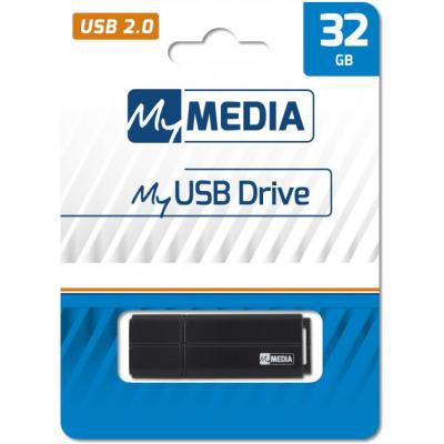 USB флеш накопичувач MyMedia 32GB Black USB 2.0 (69262)