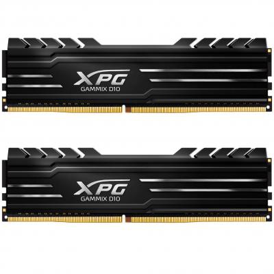 Модуль памяти для компьютера DDR4 16GB (2x8GB) 2666 MHz XPG GD10-HS Black ADATA (AX4U266638G16-DBG)