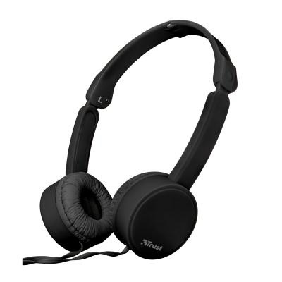Наушники Trust Nano On-Ear Mic Black (23104)
