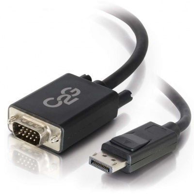 Кабель мультимедийный Display Port to VGA 1.0m C2G (CG84331)