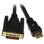 Кабель мультимедійний HDMI to DVI 18+1pin M, 5.0m Viewcon (VD 066-5m.)