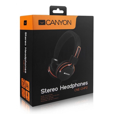 Наушники Canyon CNE-CHP2 Black (CNE-CHP2)