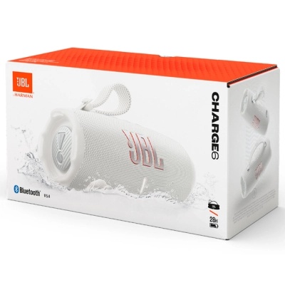 Акустична система JBL Charge 6 White (JBLCHARGE6WHT)