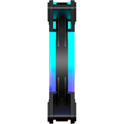 Кулер до корпусу PcCooler F3 T120 ARGB Black